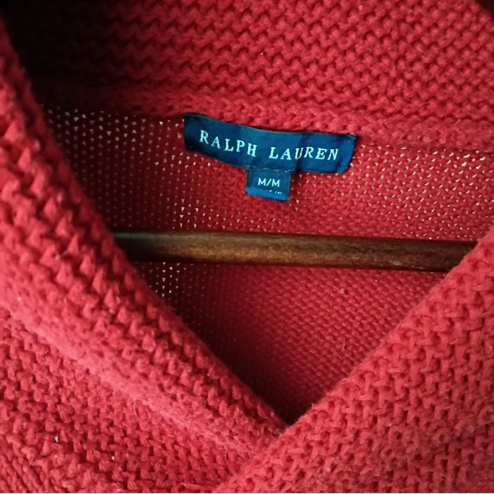 Ralph Lauren red sweater